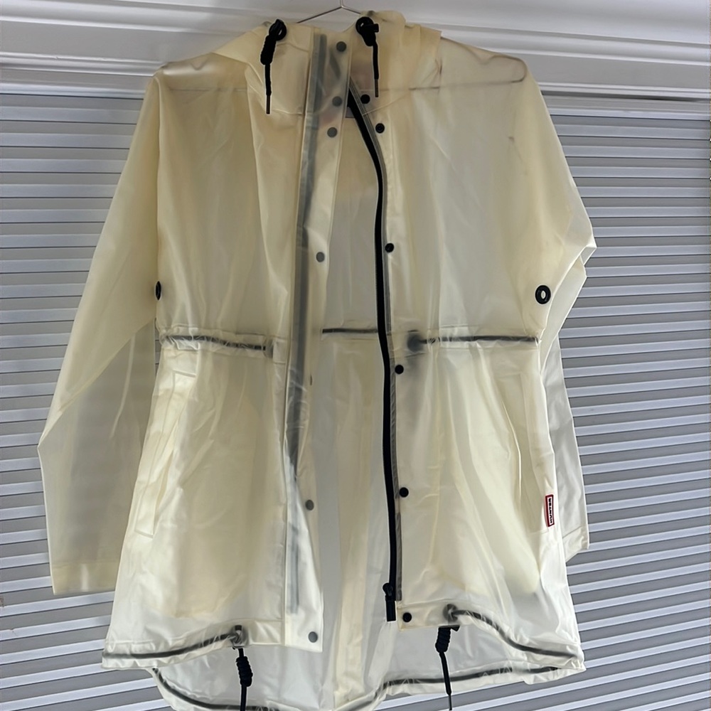 COPY - HUNTER raincoat with hoodie Size Small